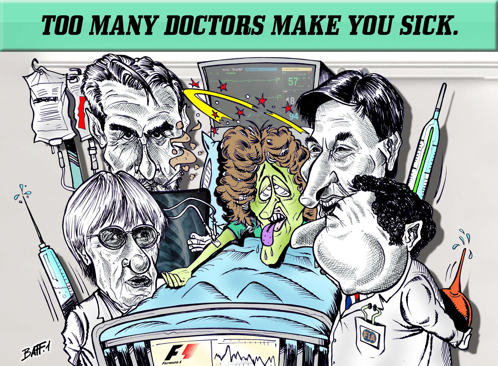 Too many doctors make you sick