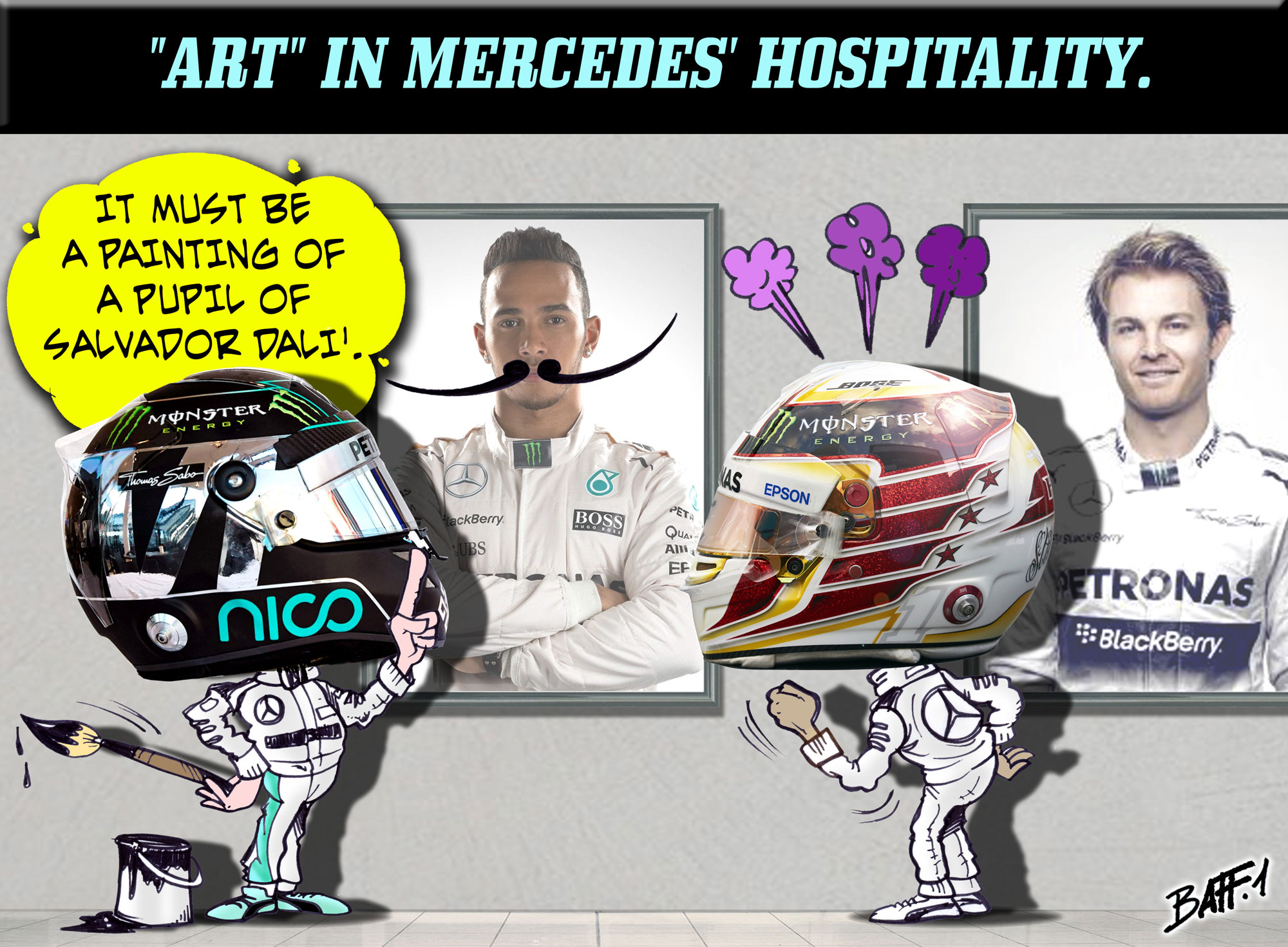 Art in Mercedes' Hospitality