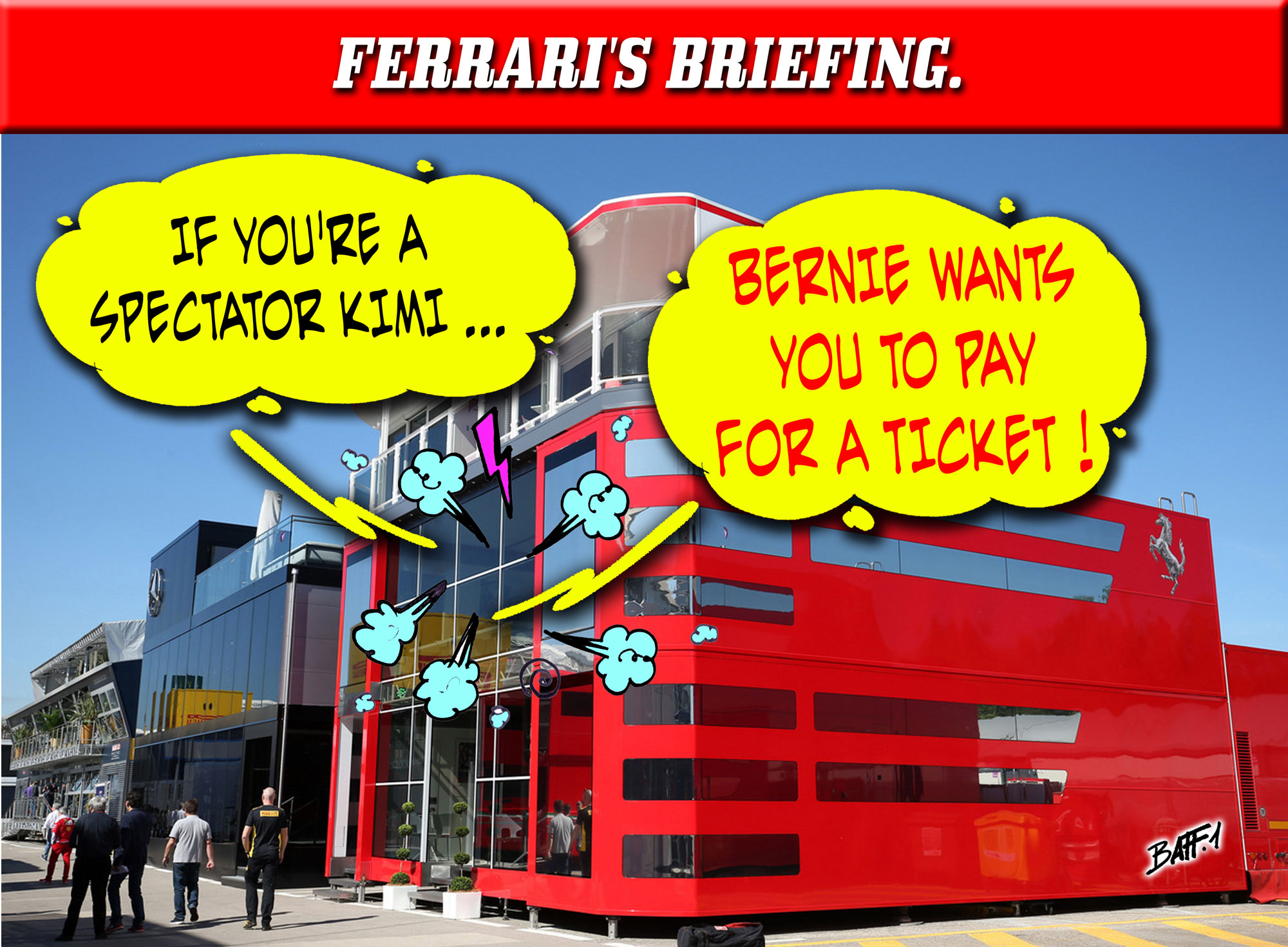 Ferrari's Briefing