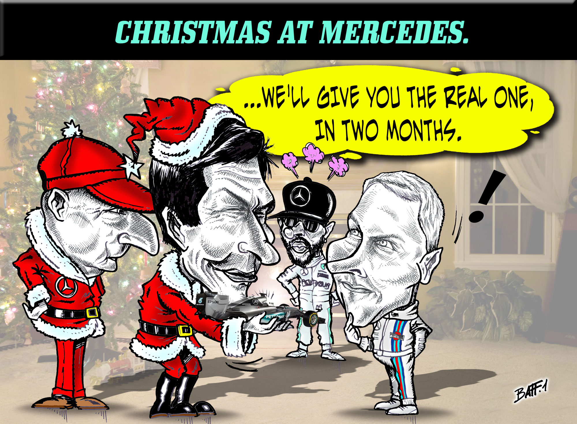 Christmas at Mercedes