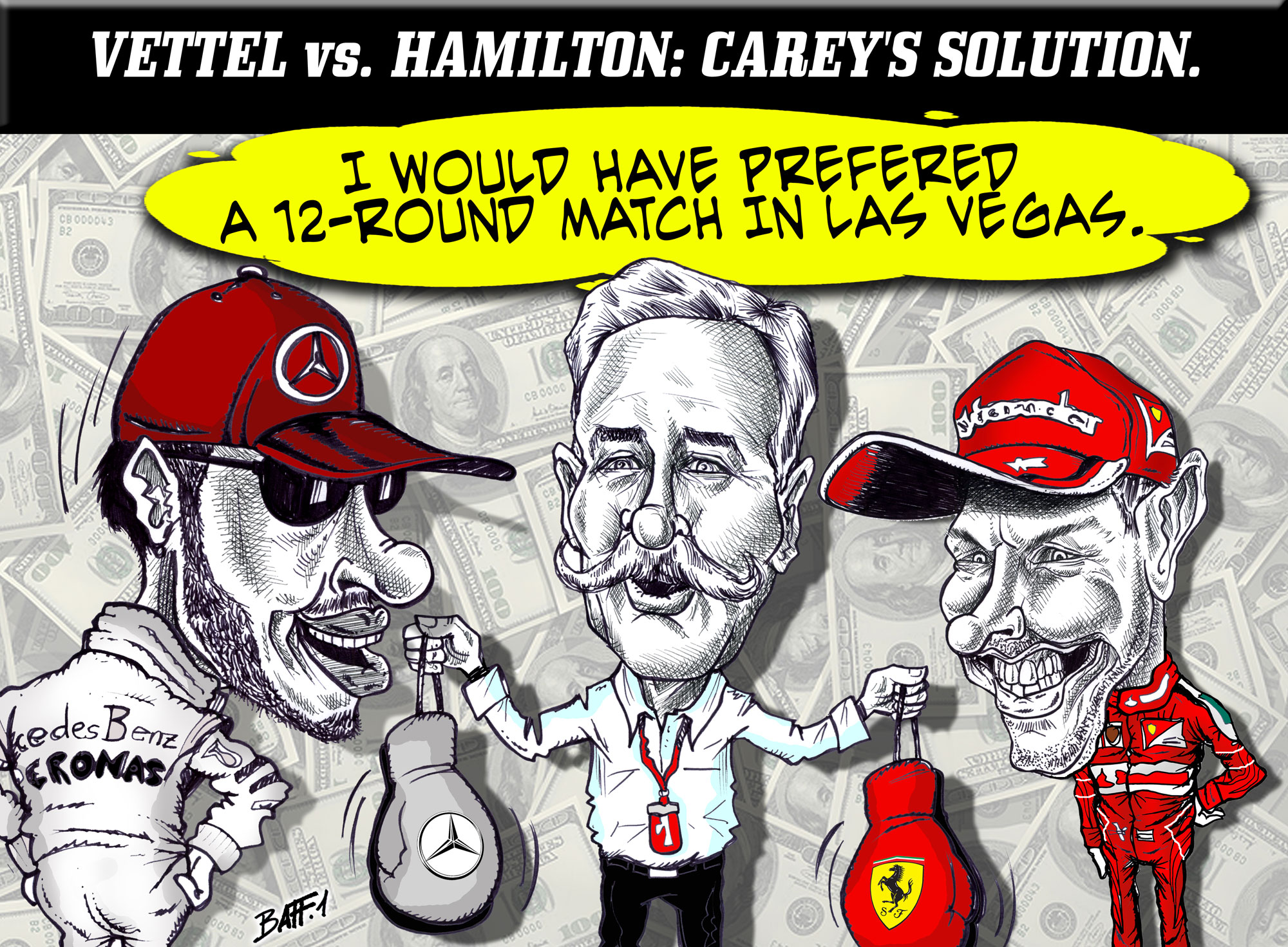 Vettel vs. Hamilton: Carey's Solution