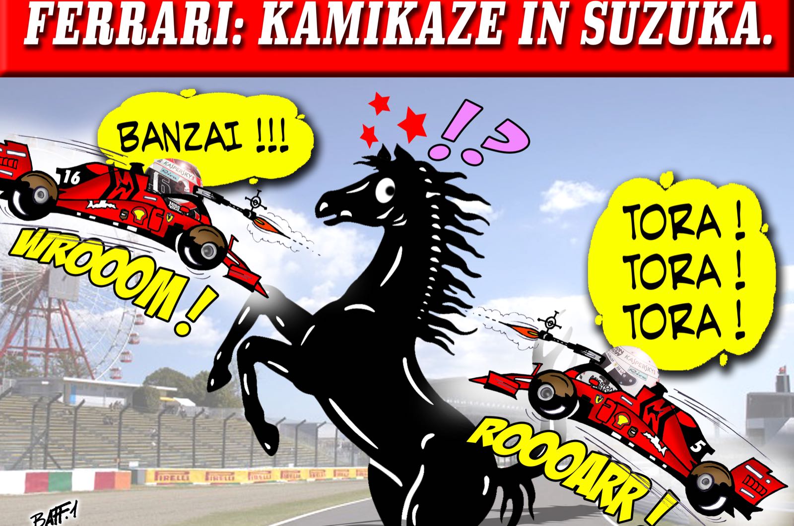 Ferrari - Kamikaze in Suzuka