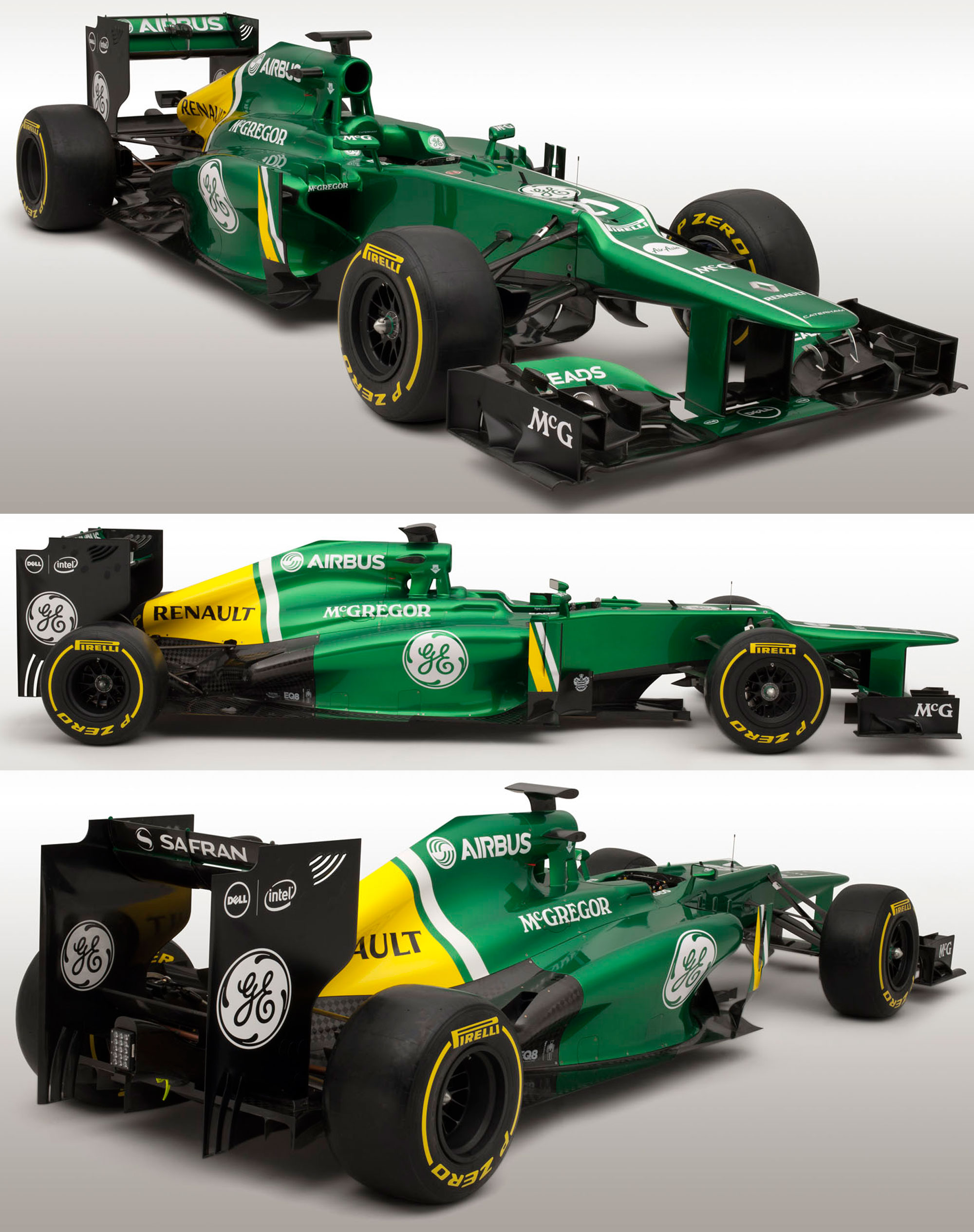 Catherham launches 2013 chassis