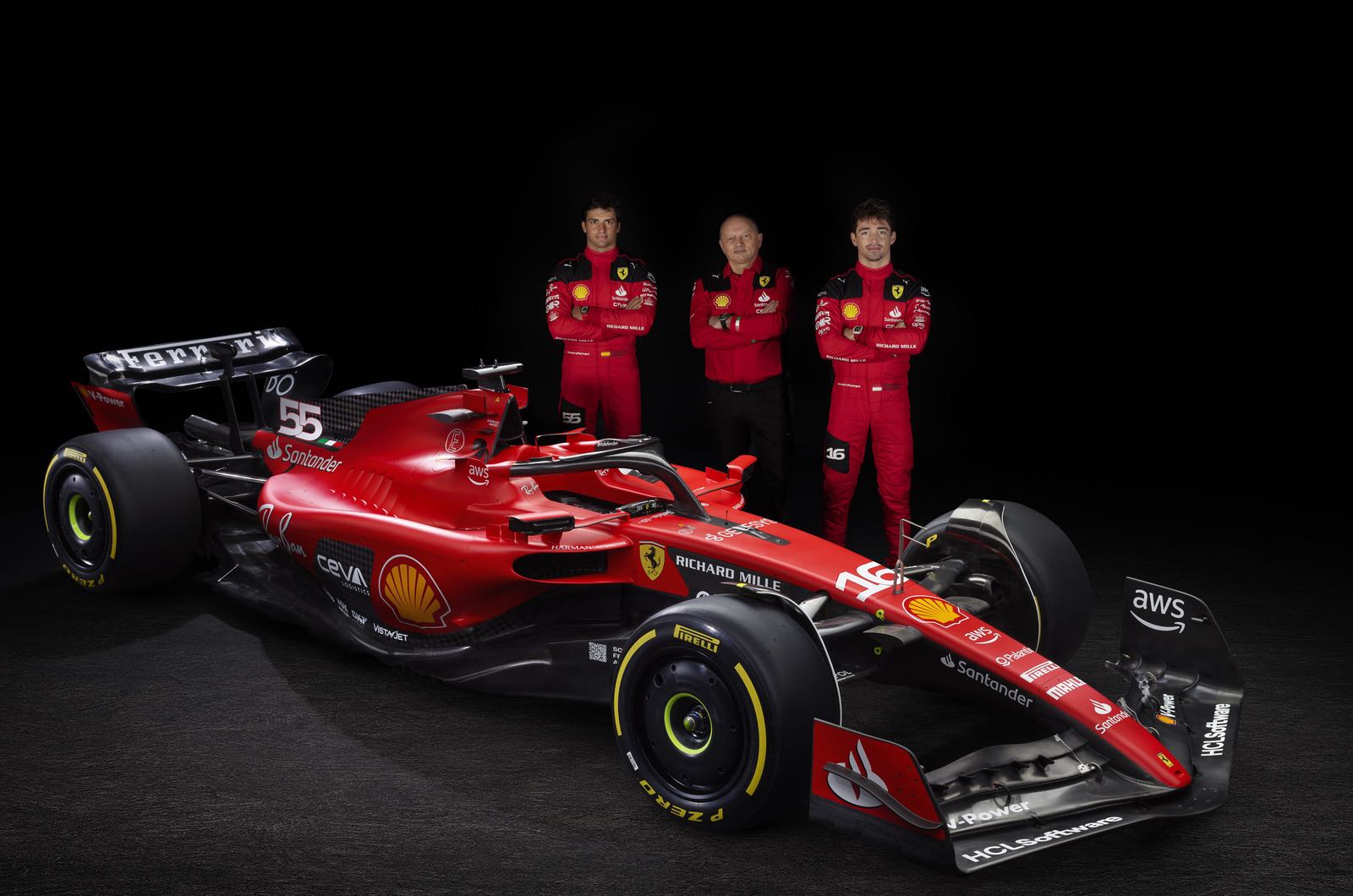 Ferrari launches SF-23 at Fiorano