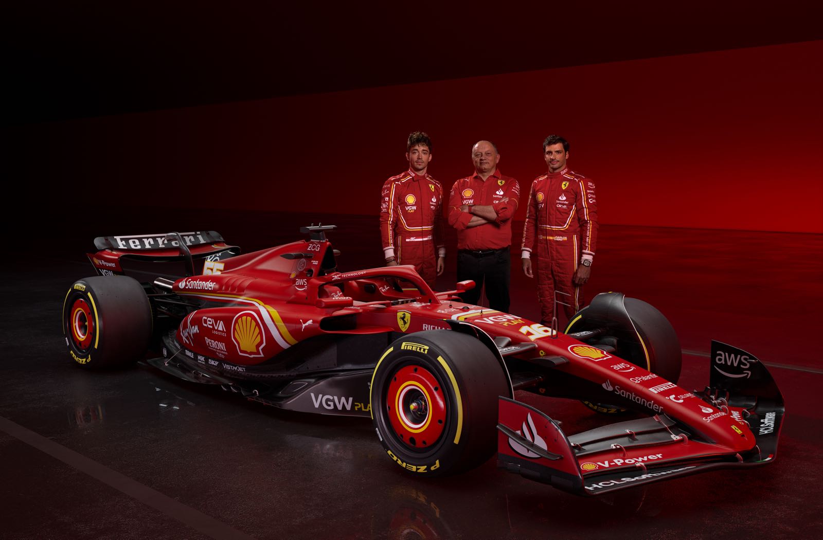 Ferrari launches 2024 chassis