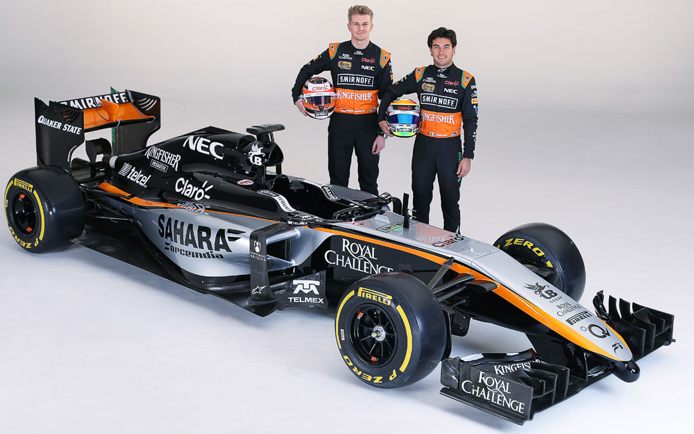Force India shows 2015 chassis