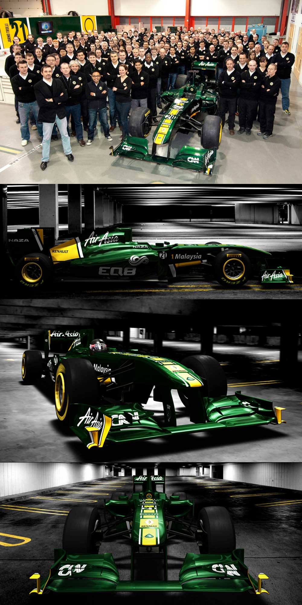 Team Lotus unveils T128