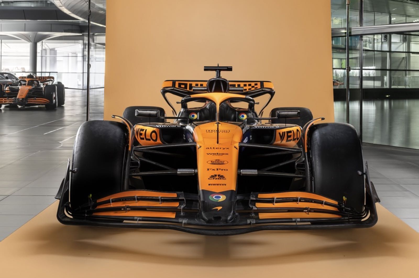 McLaren hid innovative mini wing at 2024 car launch