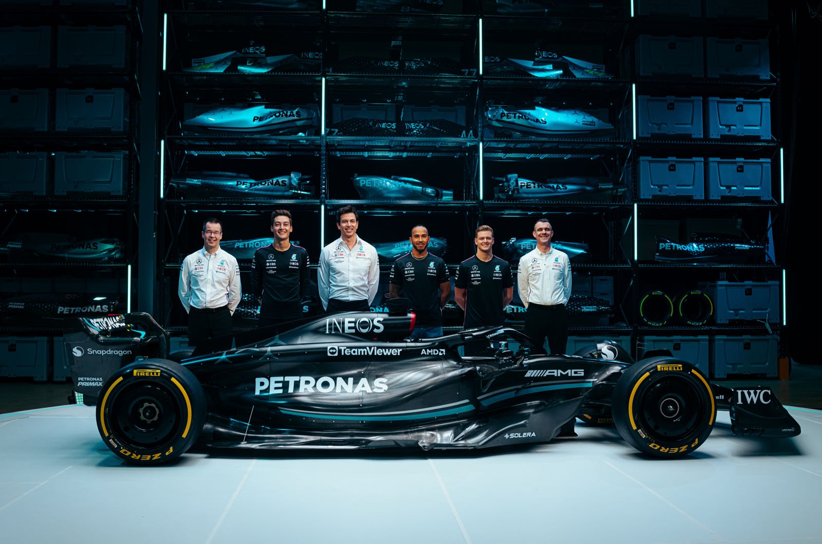 Mercedes W14 launched