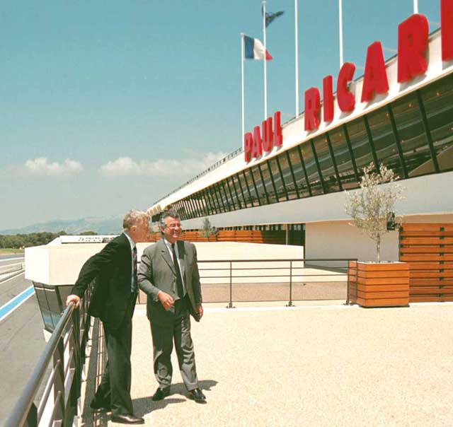 Mosley visits Paul Ricard