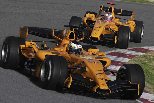 The new McLaren MP4-21