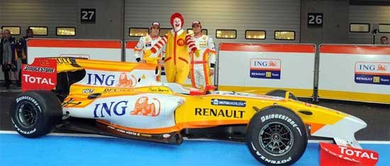 Ronald to drive for Renault?