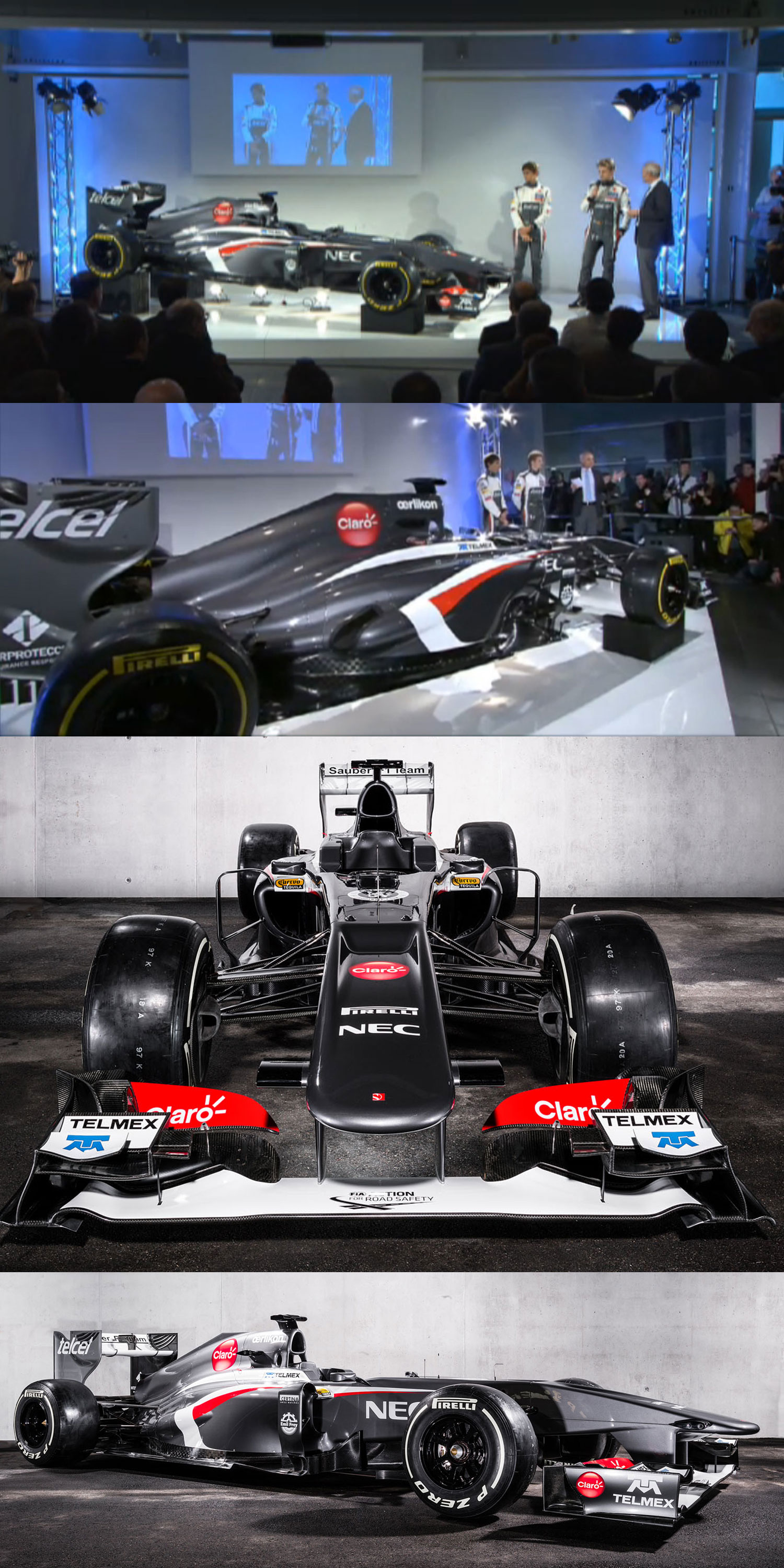 Sauber reveals new C32 chassis