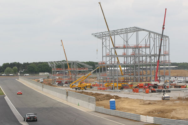 Silverstone's new pit complex makes progress