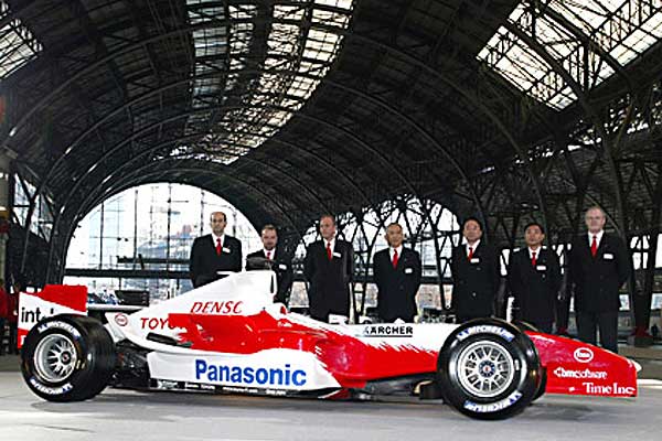Toyota unveils the TF105