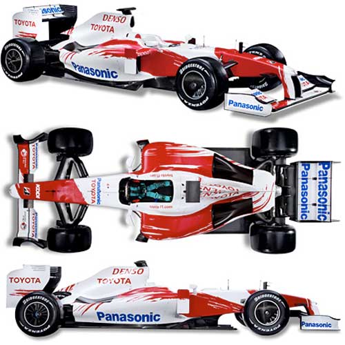 Toyota unveils the TF109