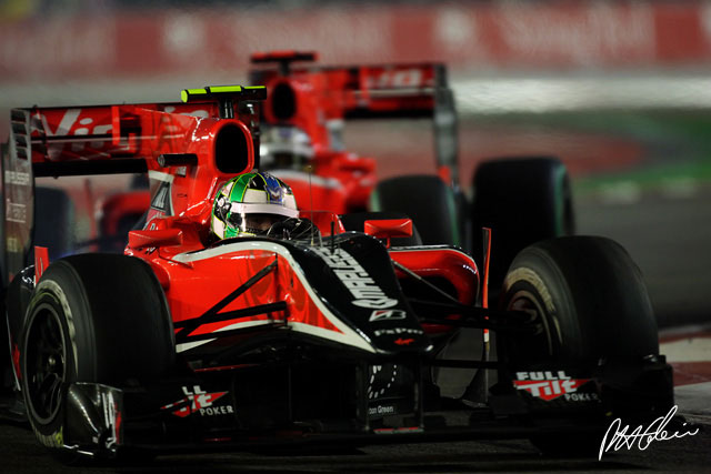 Virgin Racing: shooting at a moving target