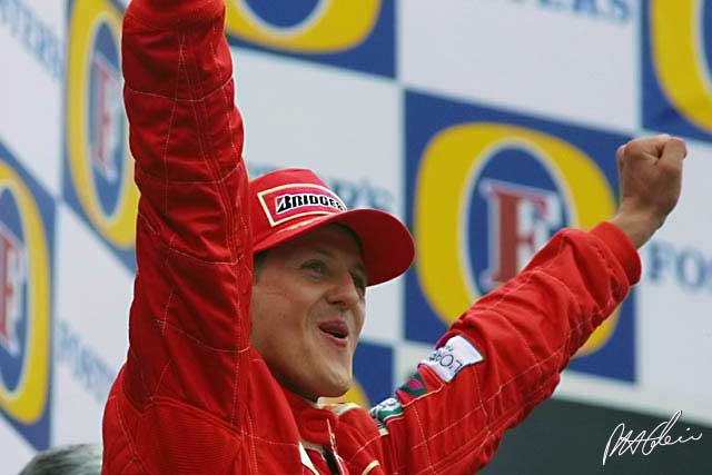 Schumacher was very likely at daughter's wedding