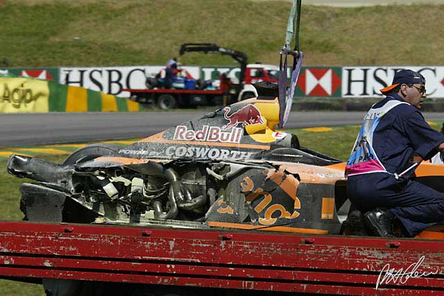 Medical car near miss