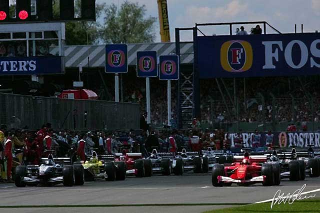 Anyone out there seen Tony Blair? Well get him up to Silverstone and sort out that traffic