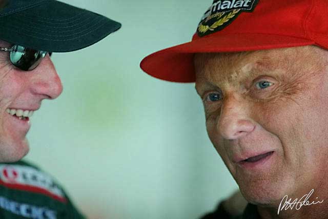 Lauda; one off test will not mean regular F1 outings