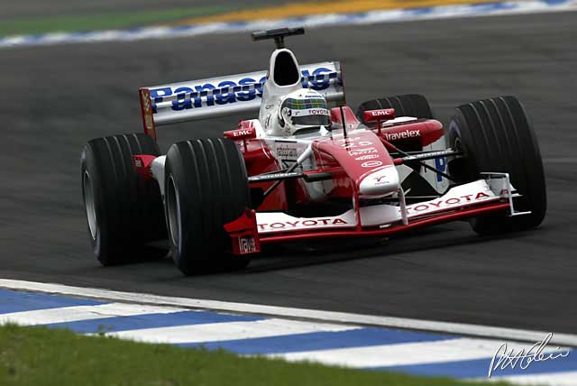 McNish unhurt