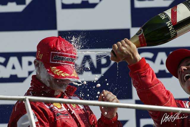 Response to Ferrari finish muted