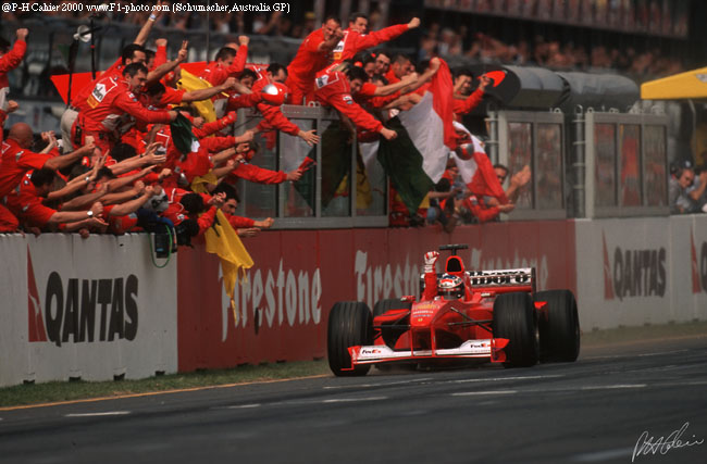 Michael Schumacher, Australian GP 2000