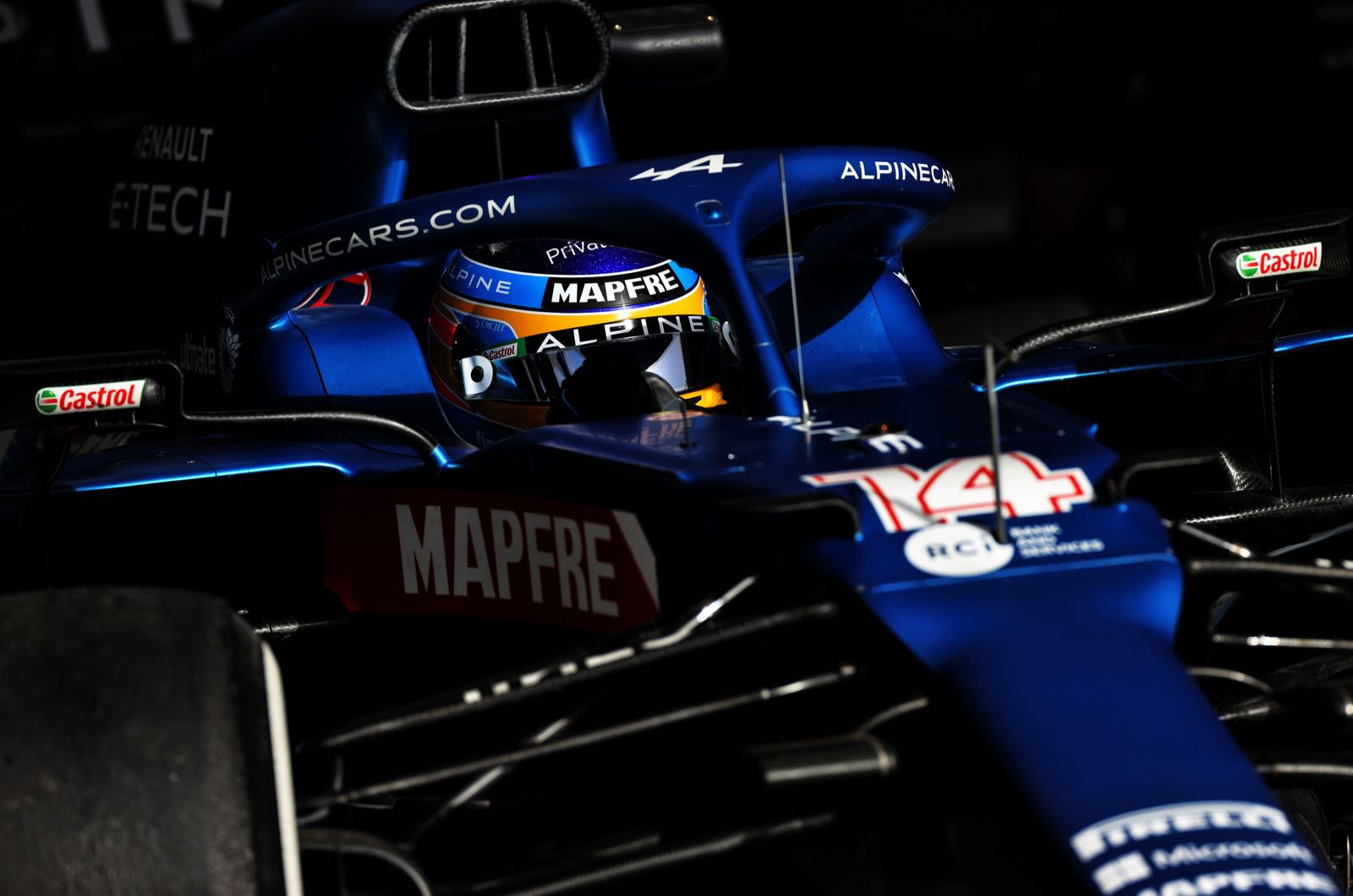 Alonso said 2021 Alpine a little slow