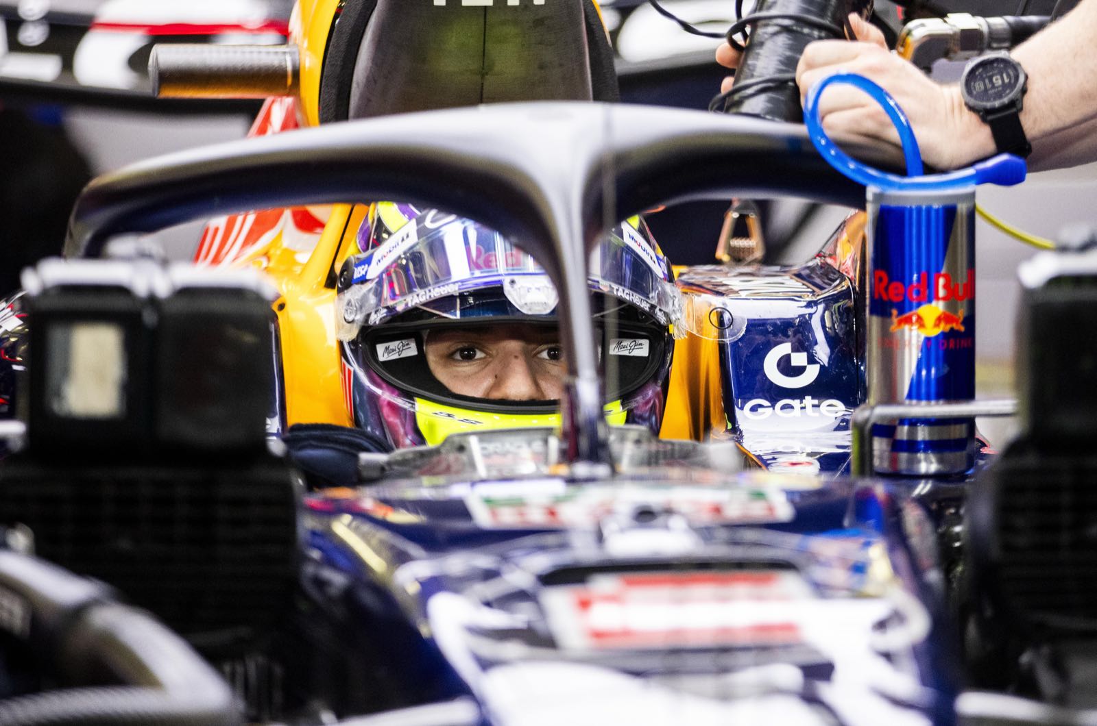 Hadjar settling quickly at Red Bull after Tsunoda exit