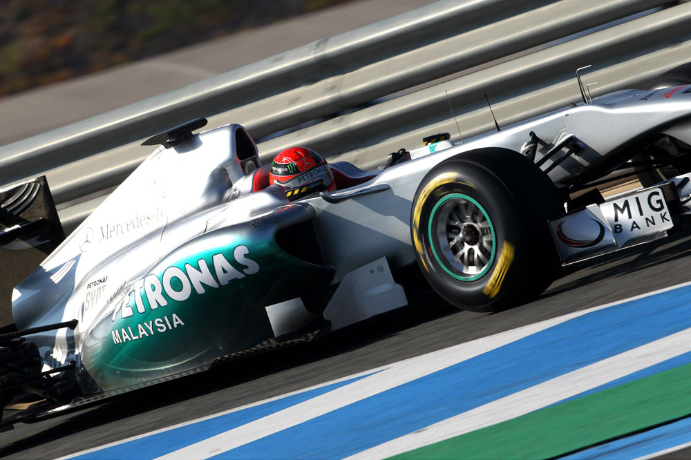 Schumacher quickest at Jerez