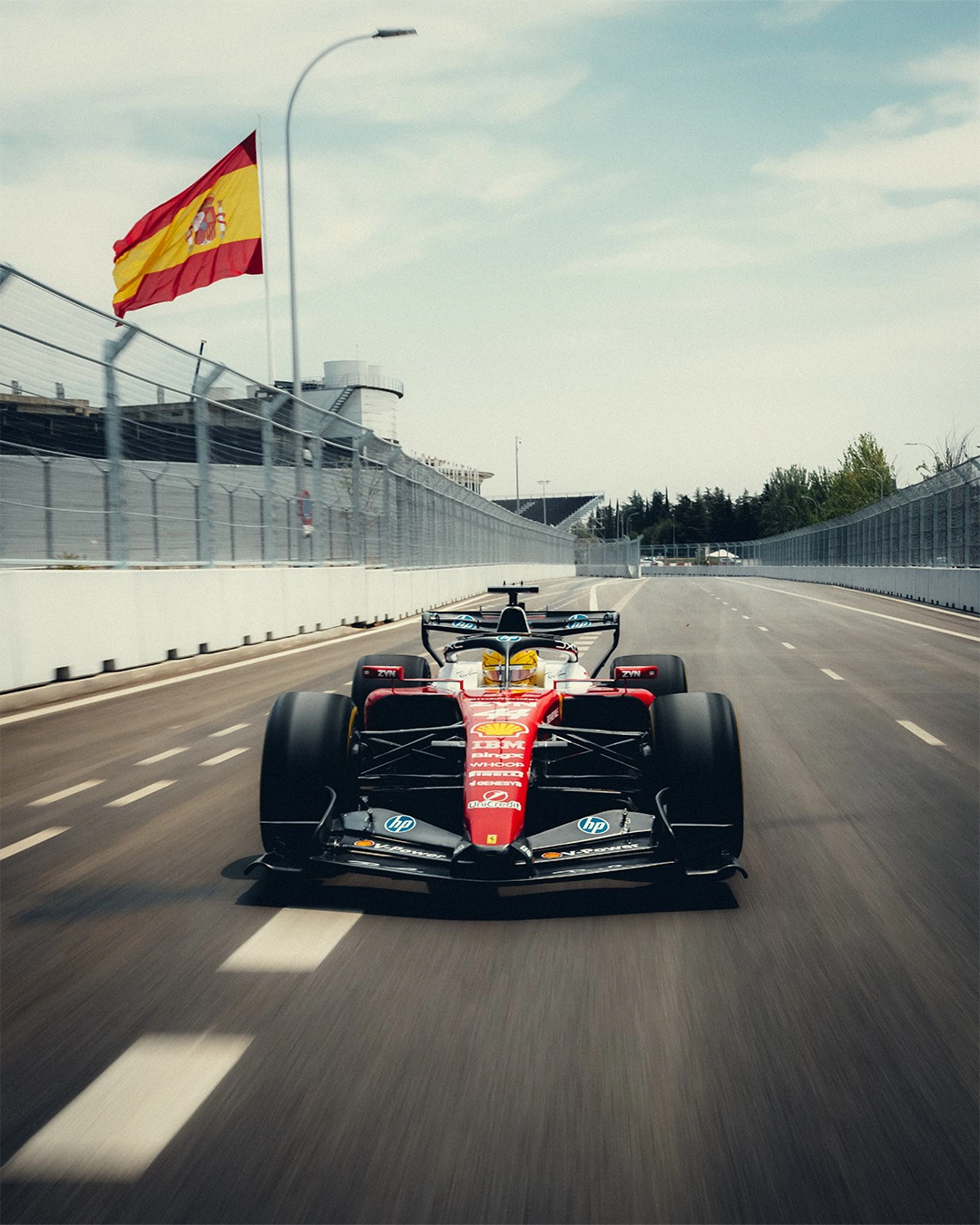 Ferrari filming day at Madring, July 2026