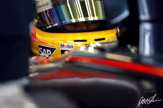 Practice 1 Report - Lewis sets the pace