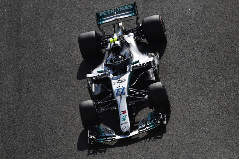 Bottas is not there says Verstappen