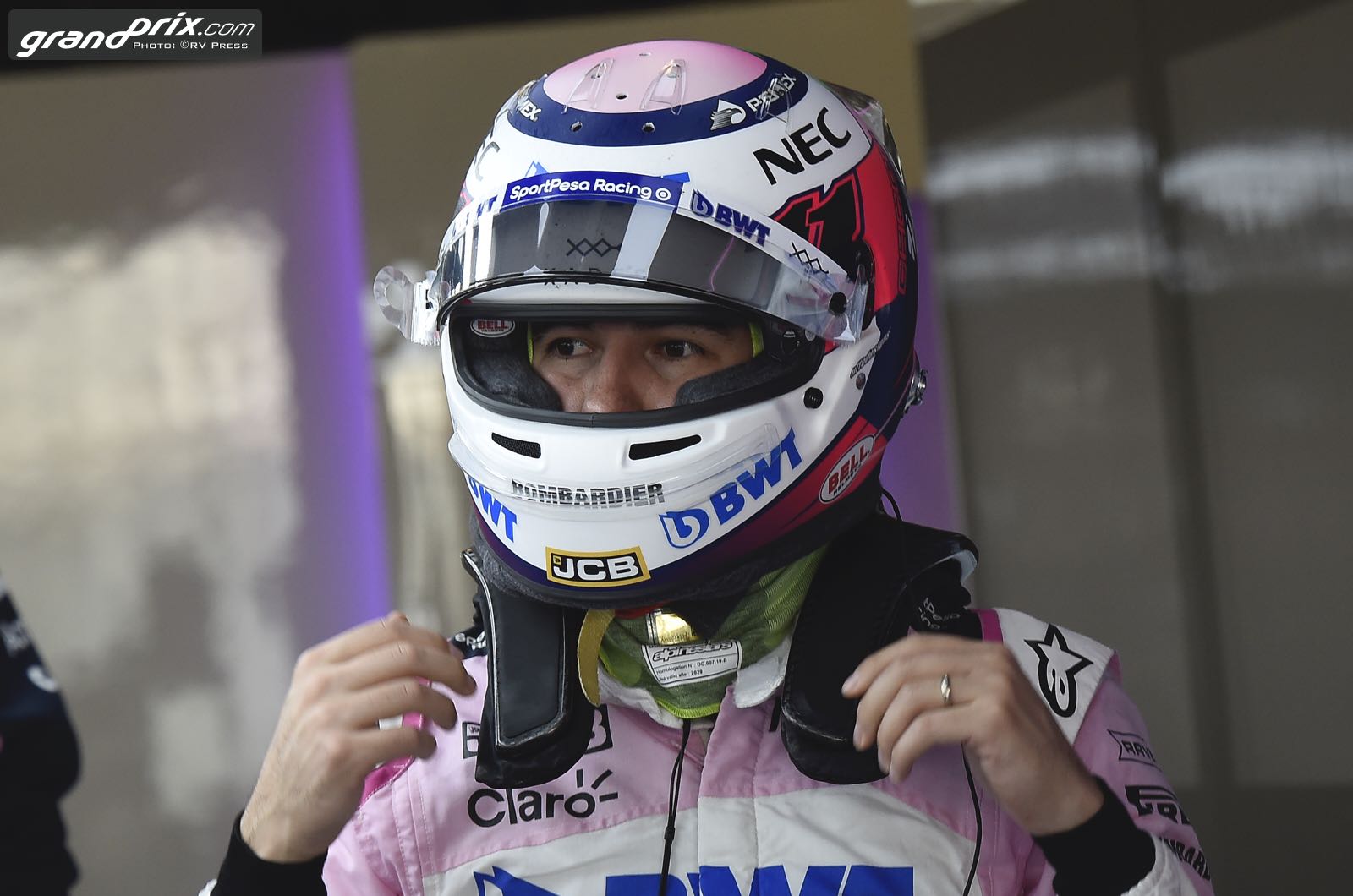 Perez not bothered by pink Mercedes jibe