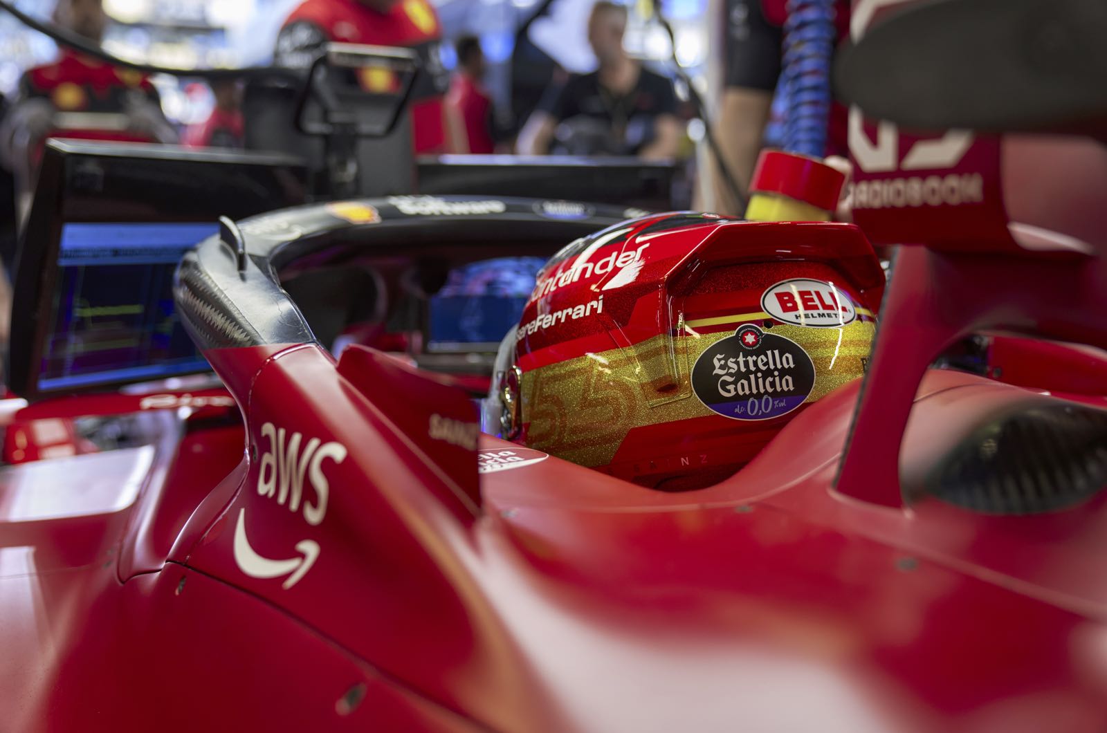 Sainz not saying a word about 2023 Ferrari