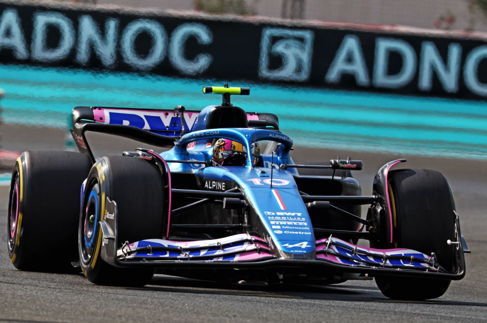 Alpine squeezing more power from frozen 2024 engine