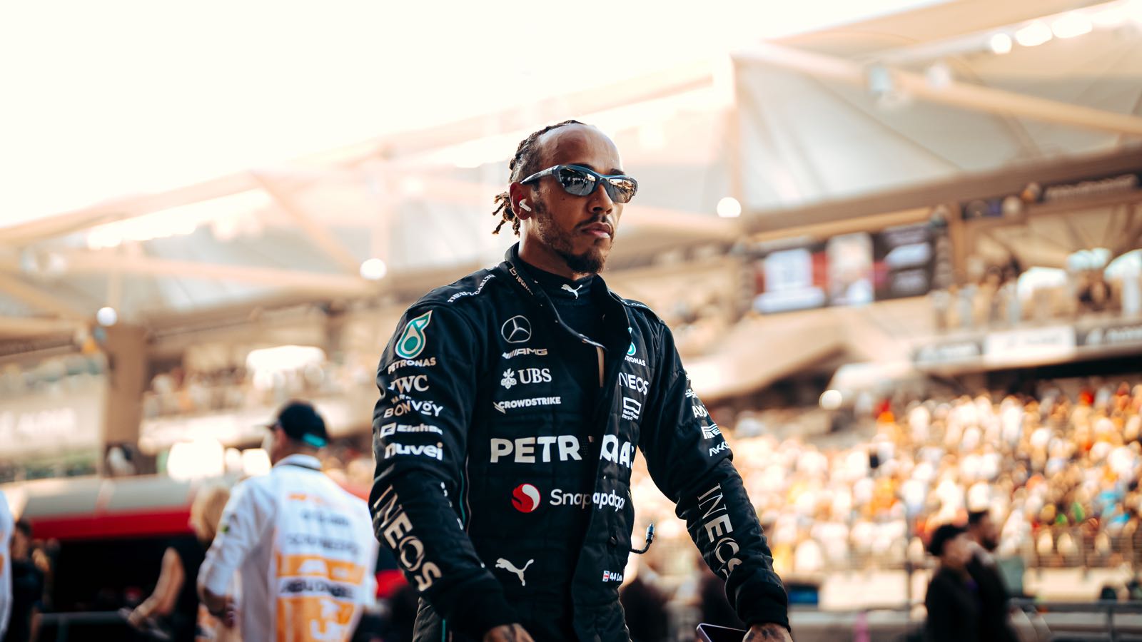 Skydiving Hamilton still 'smiles' in F1 car