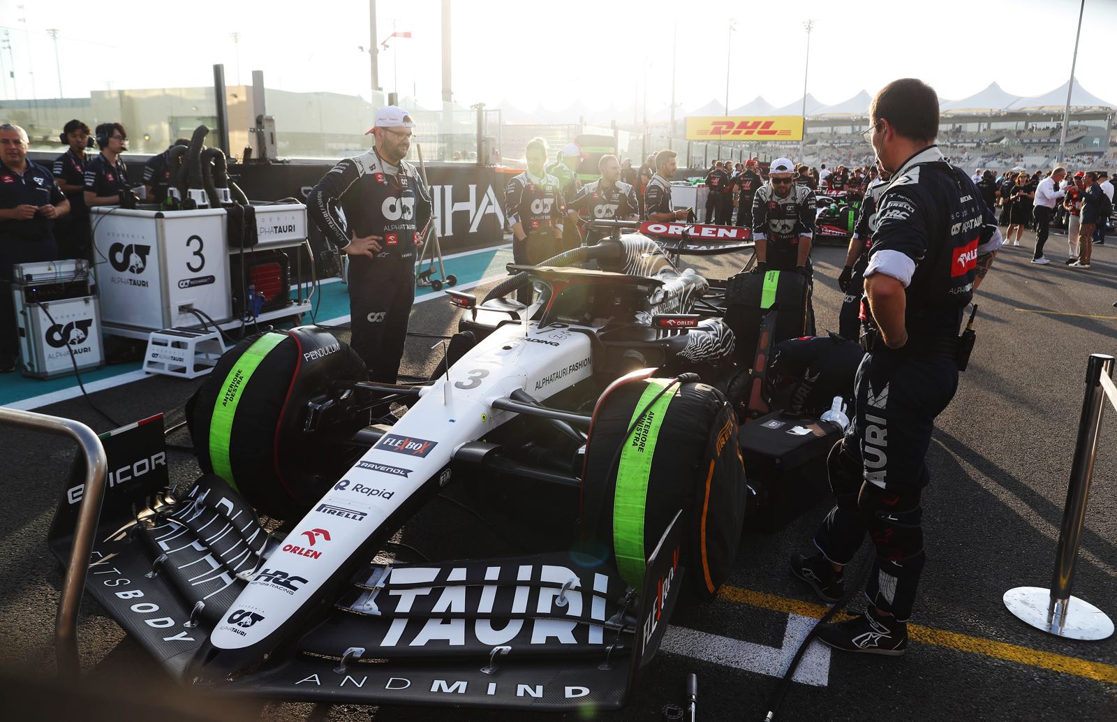 Alpha Tauri racing away from junior team image