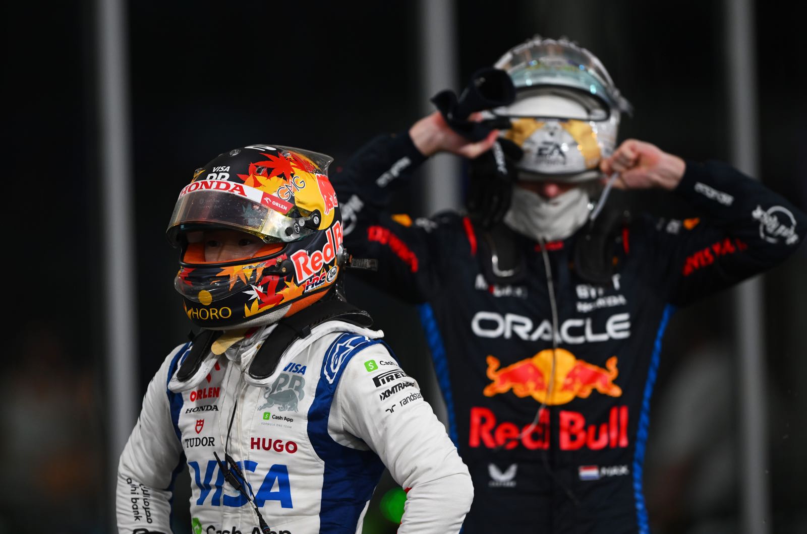 Tsunoda answers no questions about Perez rumours