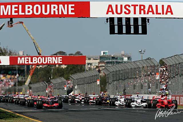 Who is where in the F1 pecking order in 2008?