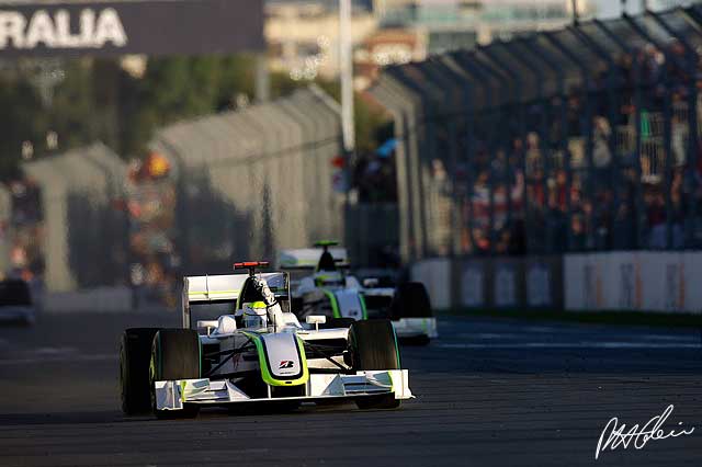 Race Notes - Jenson Button wins Australian GP in Brawn GP 1-2