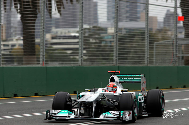 Schumacher: as long as it's safe, you just get on