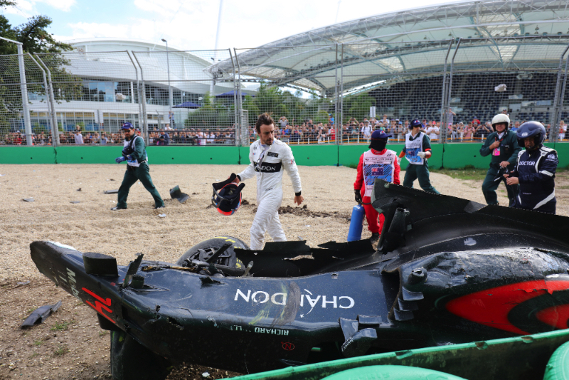 Alonso thanks FIA after crash