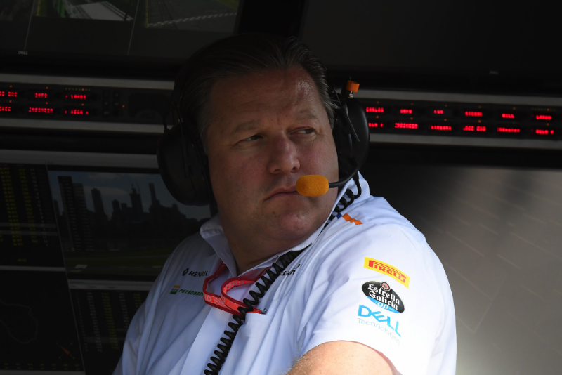 Zak Brown threatens to pull McLaren out of F1