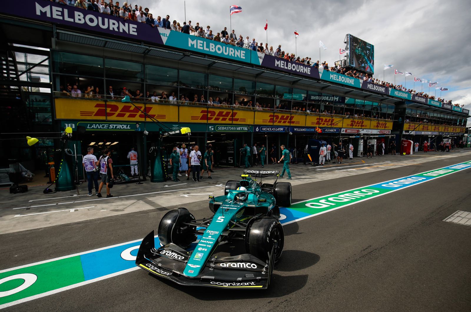 Aston Martin has heaviest car in F1