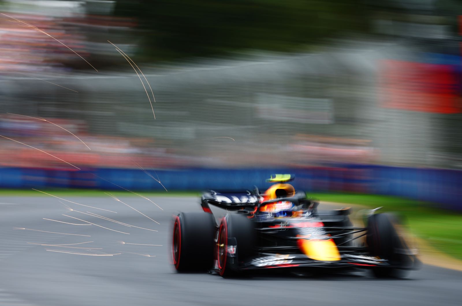 Too early to say Perez in front says Verstappen
