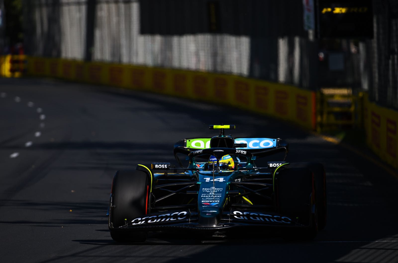 Alonso penalized for incident with Russell