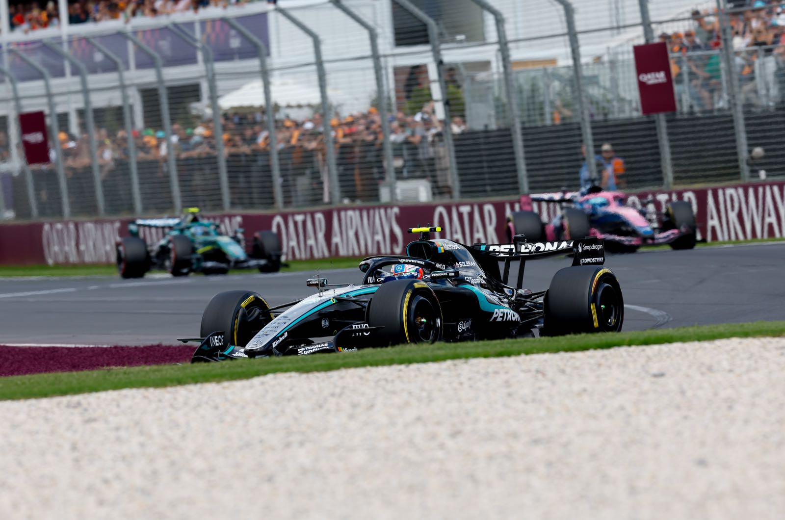 Mercedes on another planet as rivals scramble