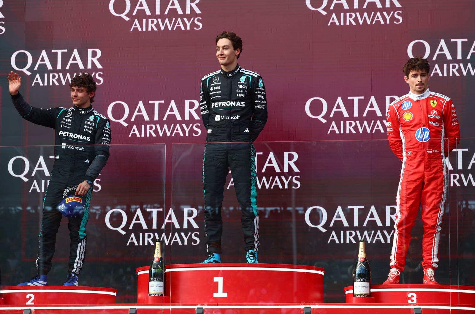 Race Notes - Russell takes Mercedes one-two in Melbourne